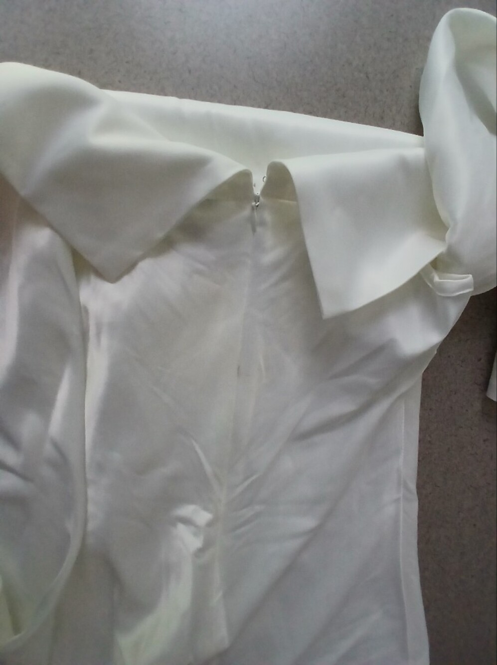 Peppermayo  Lumina Long Sleeve Mini Dress White Women's Size AU4/US 0 - Picture 5 of 16